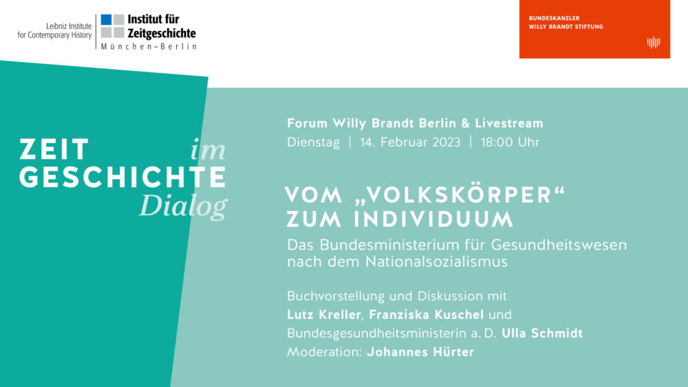 Vom „Volkskörper“ zum Individuum (Zeitgeschichte im Dialog) mit Logo