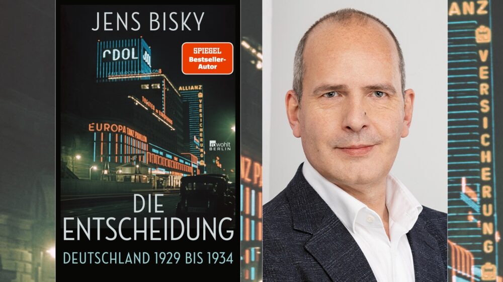 Buchcover und Portraitbild Jens Bisky