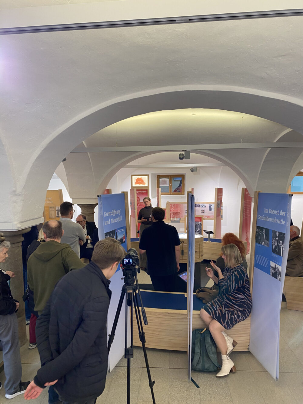 Ausstellungseröffnung im Kulturmodell Bräugasse Passau