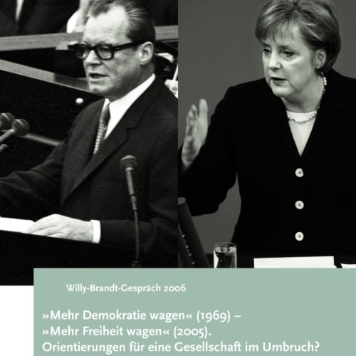 Mehr Demokratie Wagen 1969 Mehr Freiheit Wagen 2005