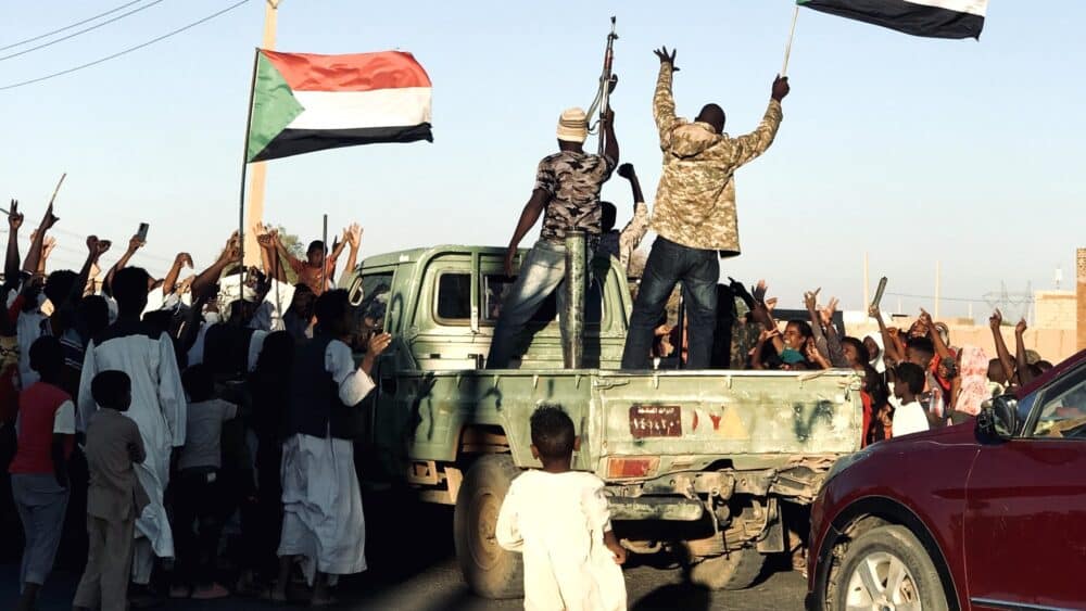 Sudan, Szene aus dem Bürgerkrieg