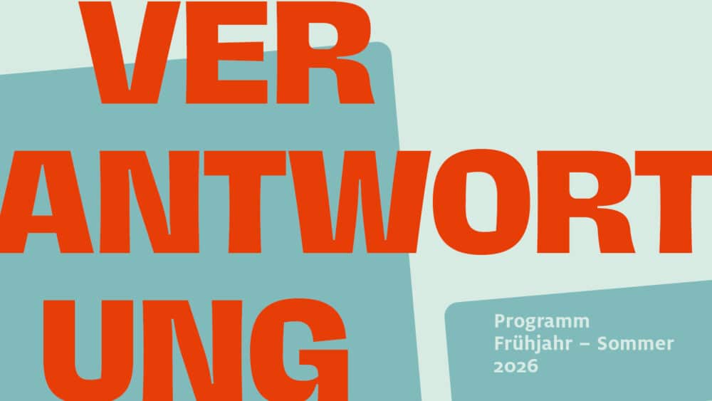 Grafik Programm Frühjahr Sommer 2026 im Forum willy Brandt Berlin