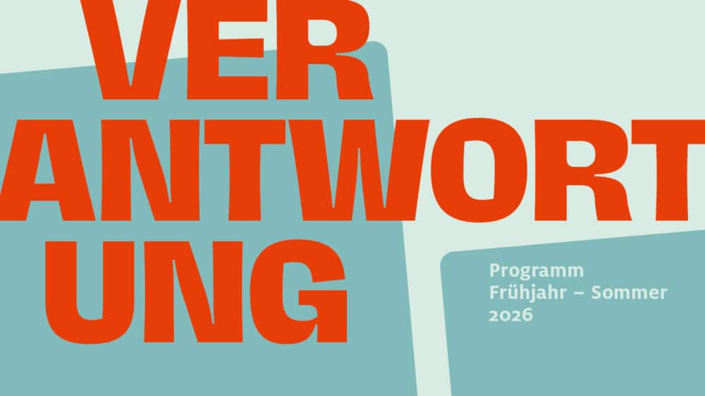 Grafik Programm Frühjahr Sommer 2026 im Forum willy Brandt Berlin