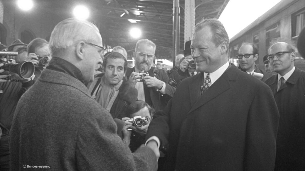 Willy Brandt in Erfurt