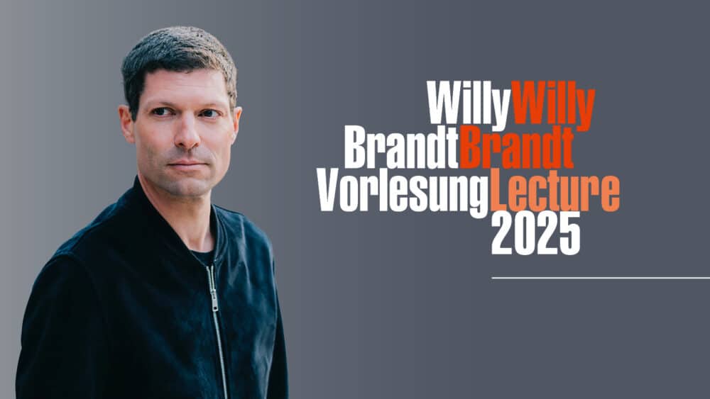 Grafik Willy Brandt Lecture
