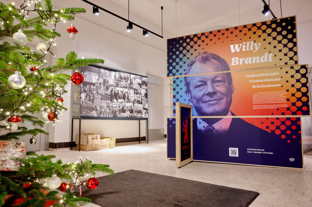 „Willy Brandt – Freiheitskämpfer, Friedenskanzler, Brückenbauer“ im Stadtarchiv Bamberg