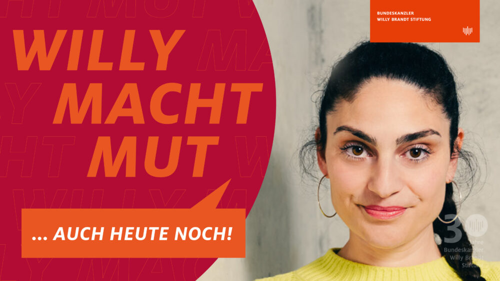 Titelbild Noura Dirani in unserer Vodcast-Reihe 