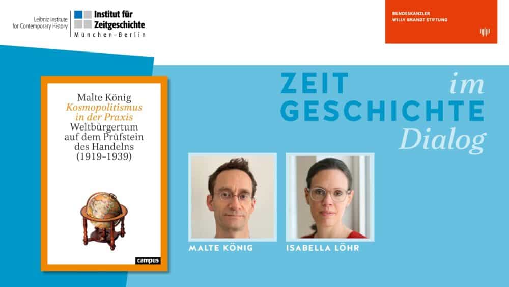 Grafik mit den Fotos der Vortragenden sowie dem Buchcover.